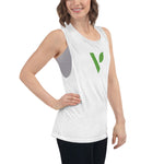 V - Logo Ladies’ Muscle Tank - Vital Health Global LLC