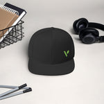 V - Logo (Offset) Snapback Hat - Vital Health Global LLC