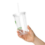 Vital Health Clear plastic tumbler - Vital Health Global LLC