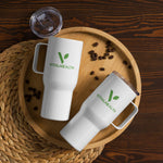 Vital Health Logo Travel mug with a handle - Vital Health Global LLC