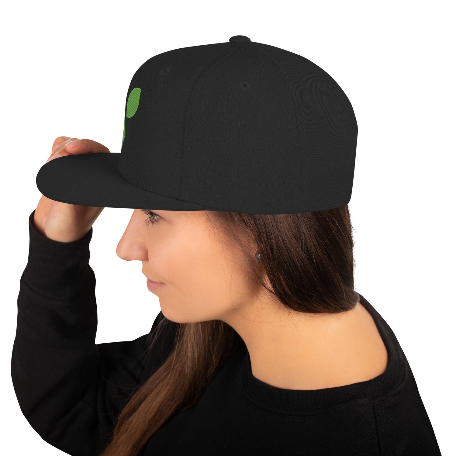 V - Logo (Centered) Snapback Hat - Vital Health Global LLC