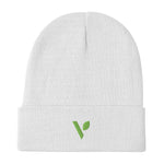 V - Logo Embroidered Beanie - Vital Health Global LLC