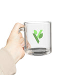 V - Logo Glass Mug - 10oz - Vital Health Global LLC