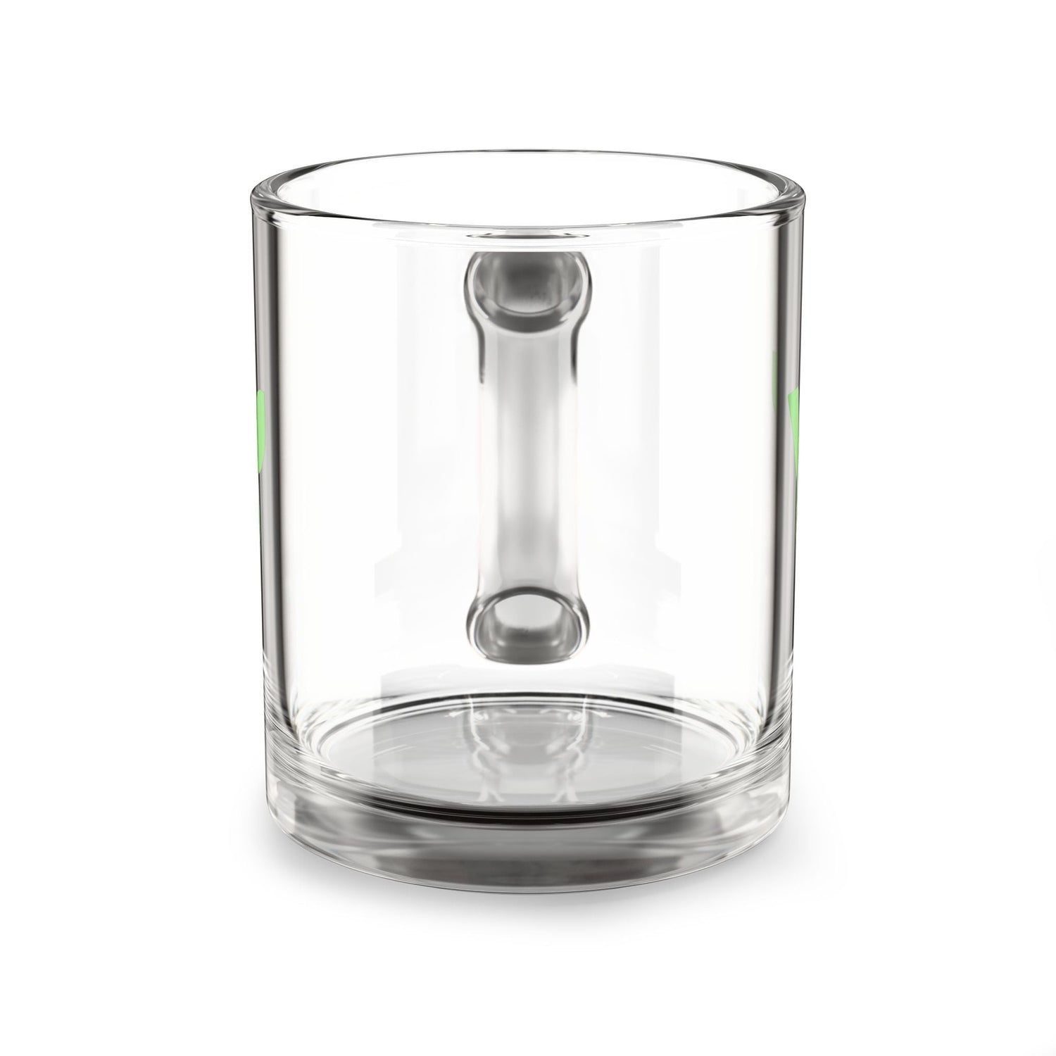 V - Logo Glass Mug - 10oz - Vital Health Global LLC