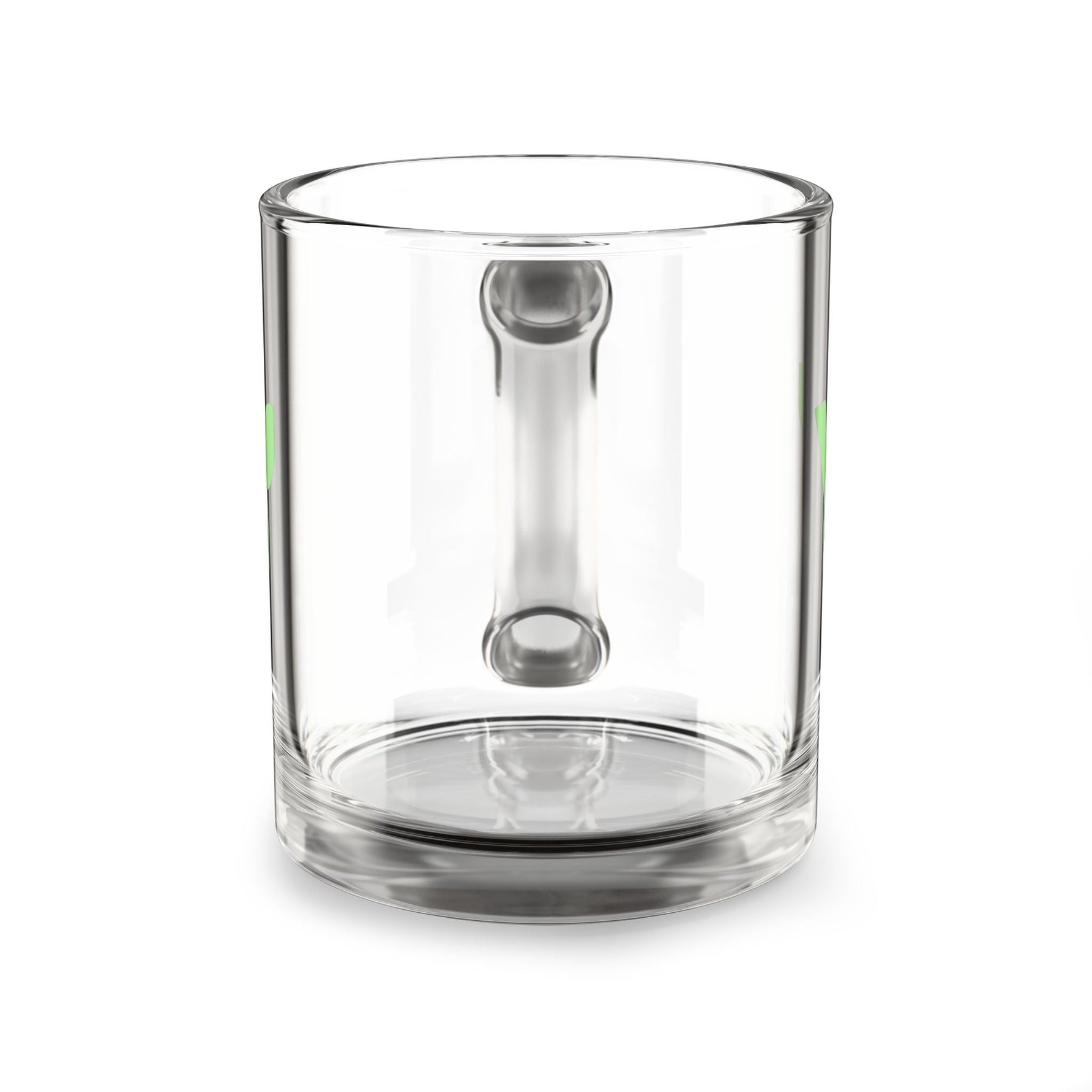 V - Logo Glass Mug - 10oz - Vital Health Global LLC
