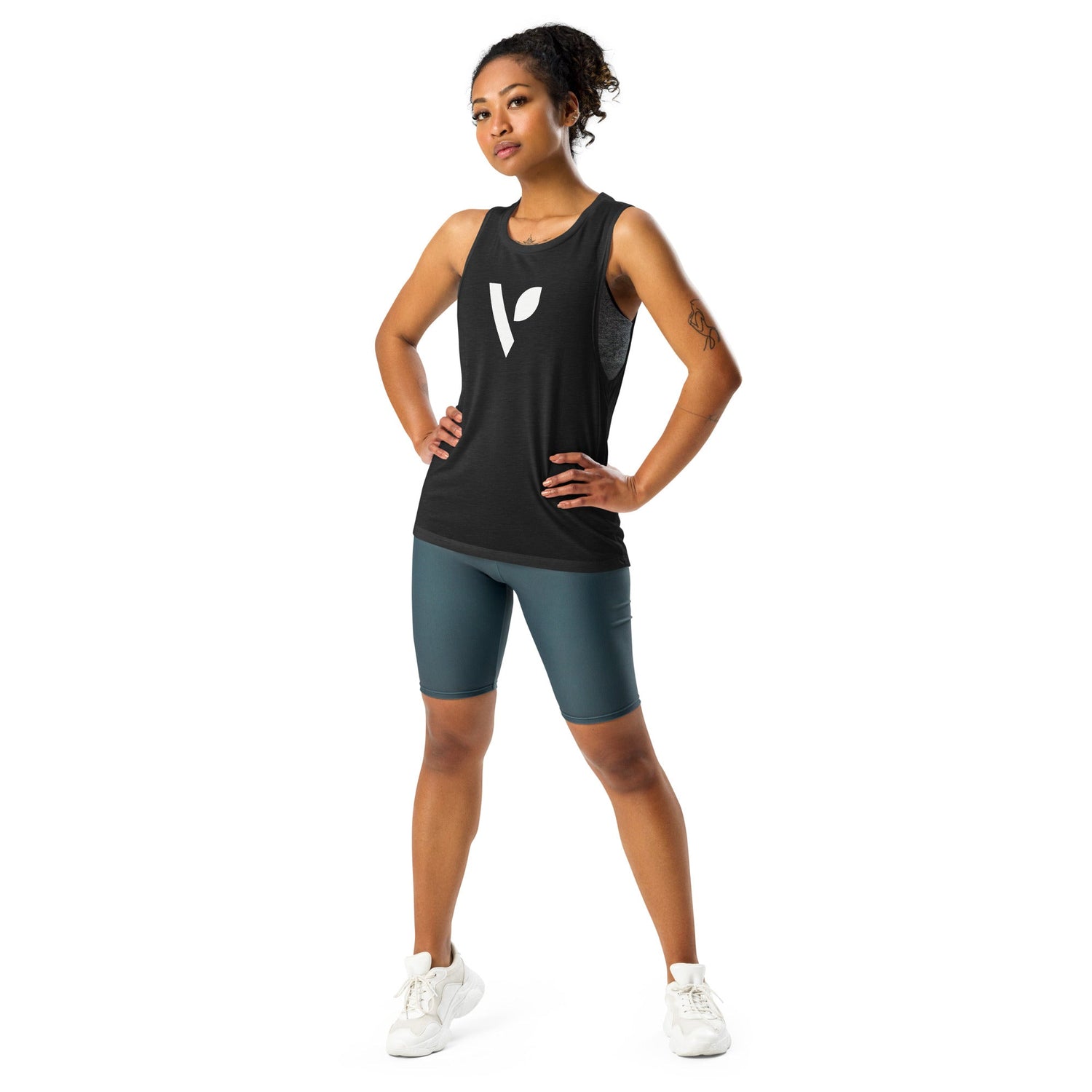 V - Logo Ladies’ Muscle Tank - Vital Health Global LLC