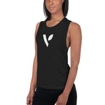 V - Logo Ladies’ Muscle Tank - Vital Health Global LLC
