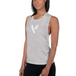 V - Logo Ladies’ Muscle Tank - Vital Health Global LLC
