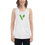 V - Logo Ladies’ Muscle Tank - Vital Health Global LLC