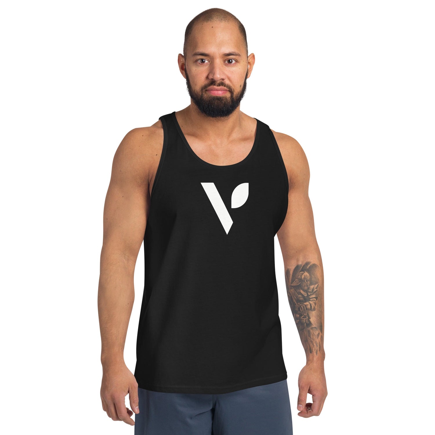 V - Logo Men's Tank Top - Vital Health Global LLC