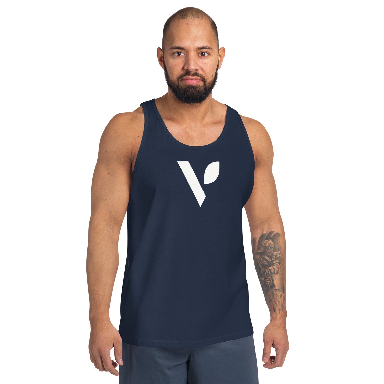 V - Logo Men's Tank Top - Vital Health Global LLC