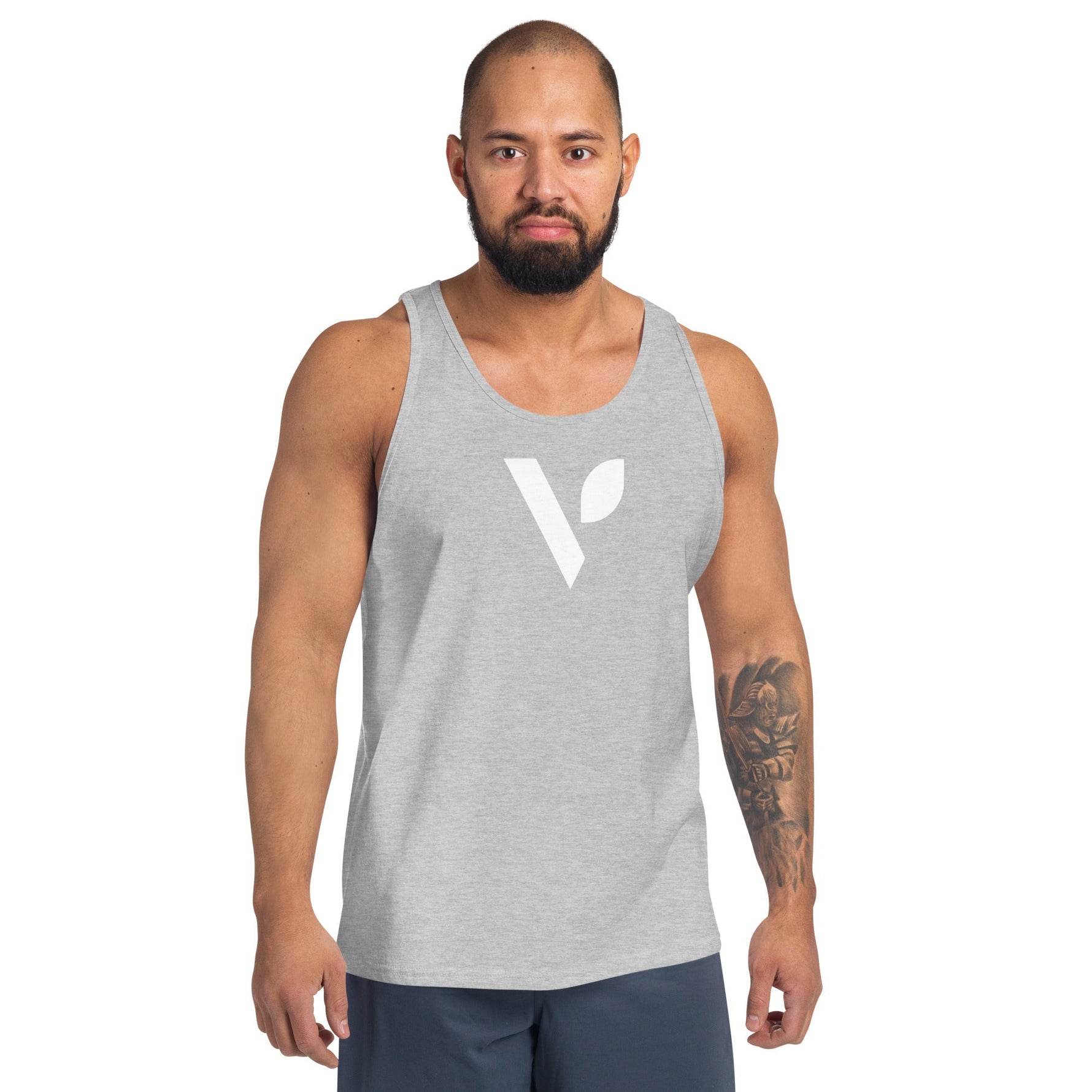 V - Logo Men's Tank Top - Vital Health Global LLC