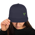 V - Logo (Offset) Snapback Hat - Vital Health Global LLC