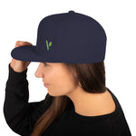V - Logo (Offset) Snapback Hat - Vital Health Global LLC