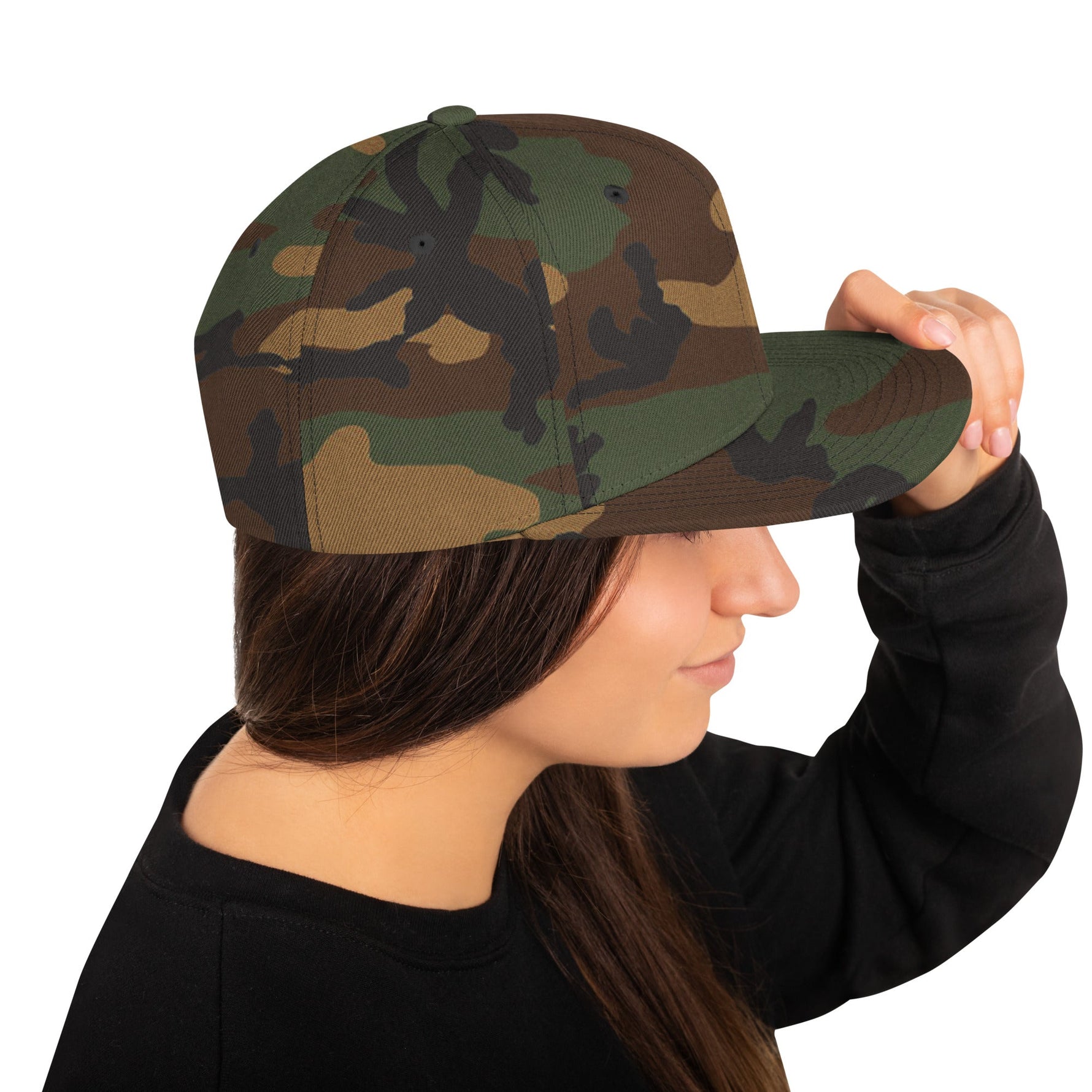 V - Logo (Offset) Snapback Hat - Vital Health Global LLC