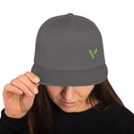 V - Logo (Offset) Snapback Hat - Vital Health Global LLC