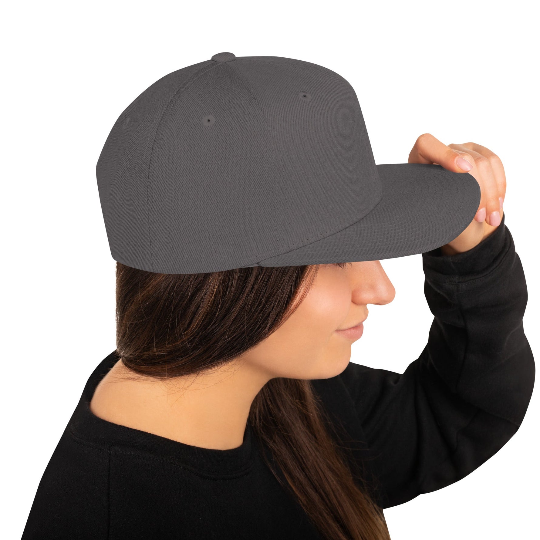 V - Logo (Offset) Snapback Hat - Vital Health Global LLC