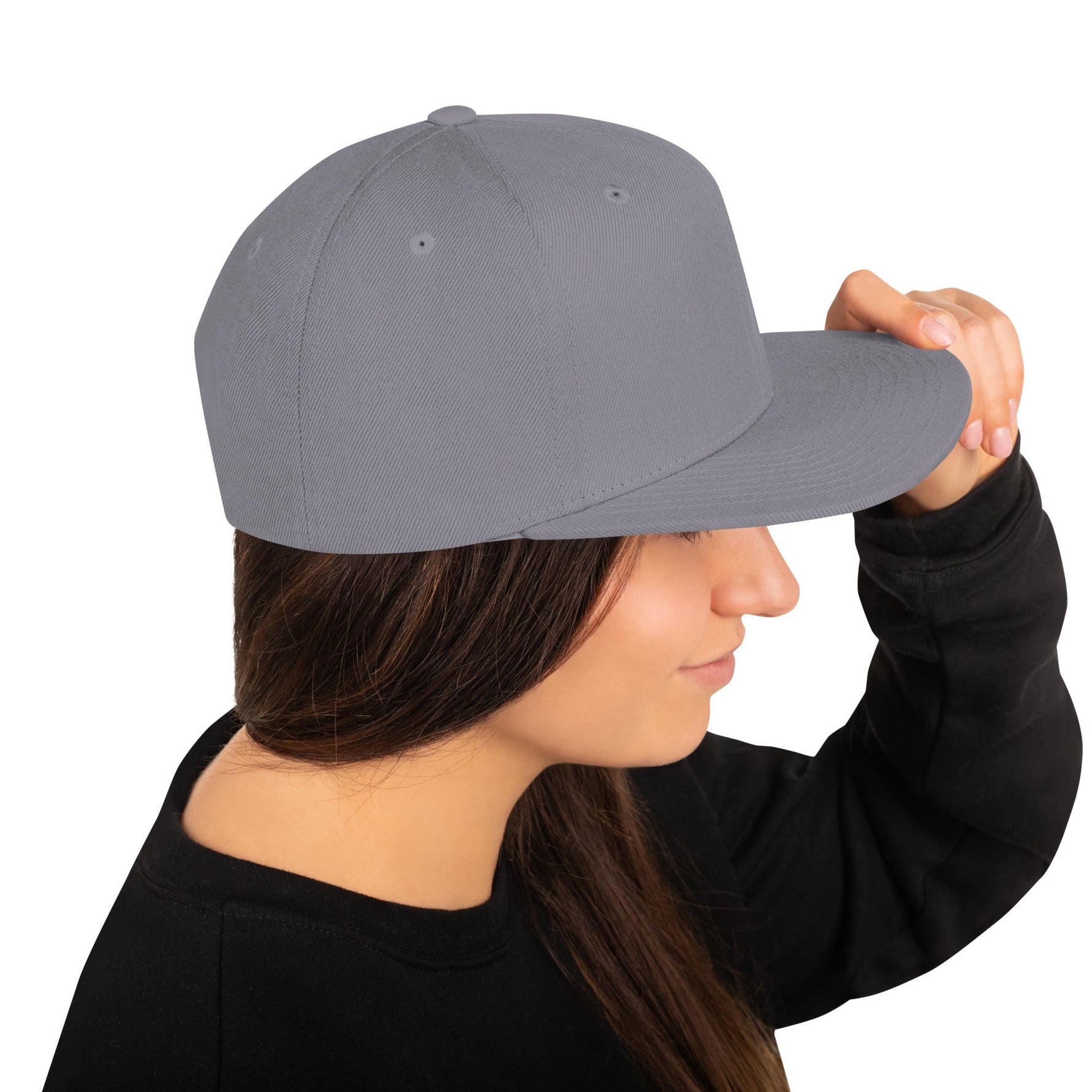 V - Logo (Offset) Snapback Hat - Vital Health Global LLC