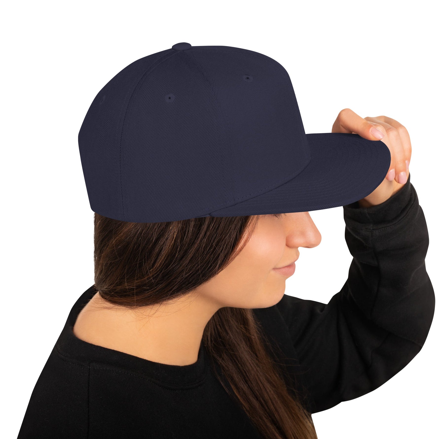V - Logo (Offset) Snapback Hat - Vital Health Global LLC