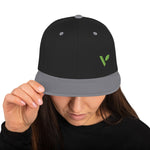 V - Logo (Offset) Snapback Hat - Vital Health Global LLC