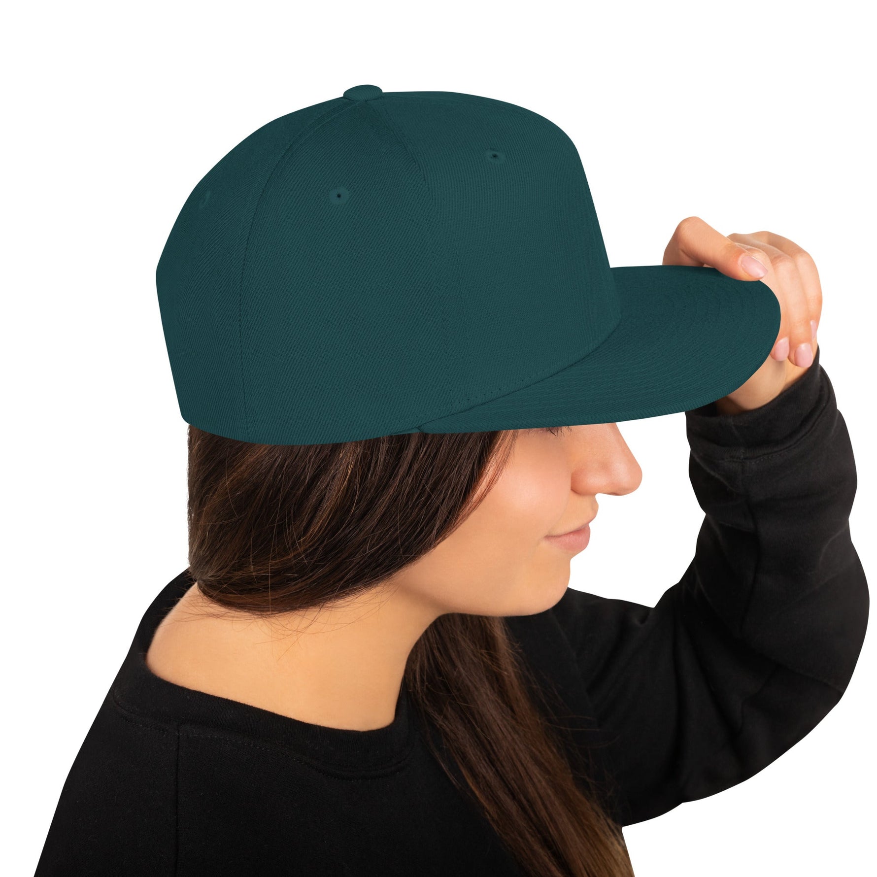 V - Logo (Offset) Snapback Hat - Vital Health Global LLC
