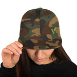 V - Logo (Offset) Snapback Hat - Vital Health Global LLC