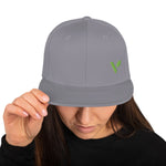 V - Logo (Offset) Snapback Hat - Vital Health Global LLC