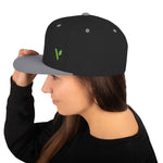 V - Logo (Offset) Snapback Hat - Vital Health Global LLC