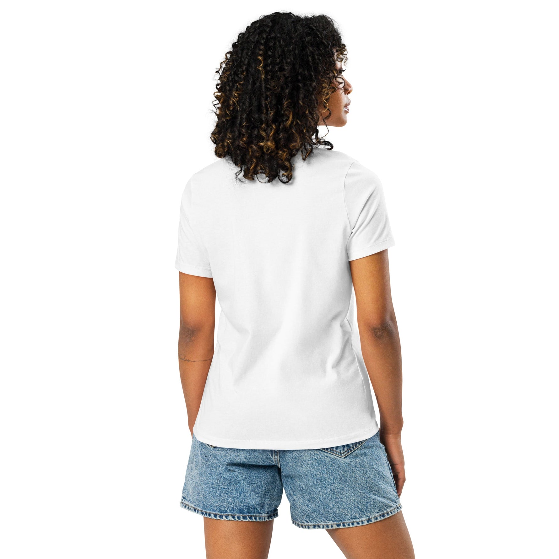 V - Logo (Small) Women's Relaxed T-Shirt - Vital Health Global LLC
