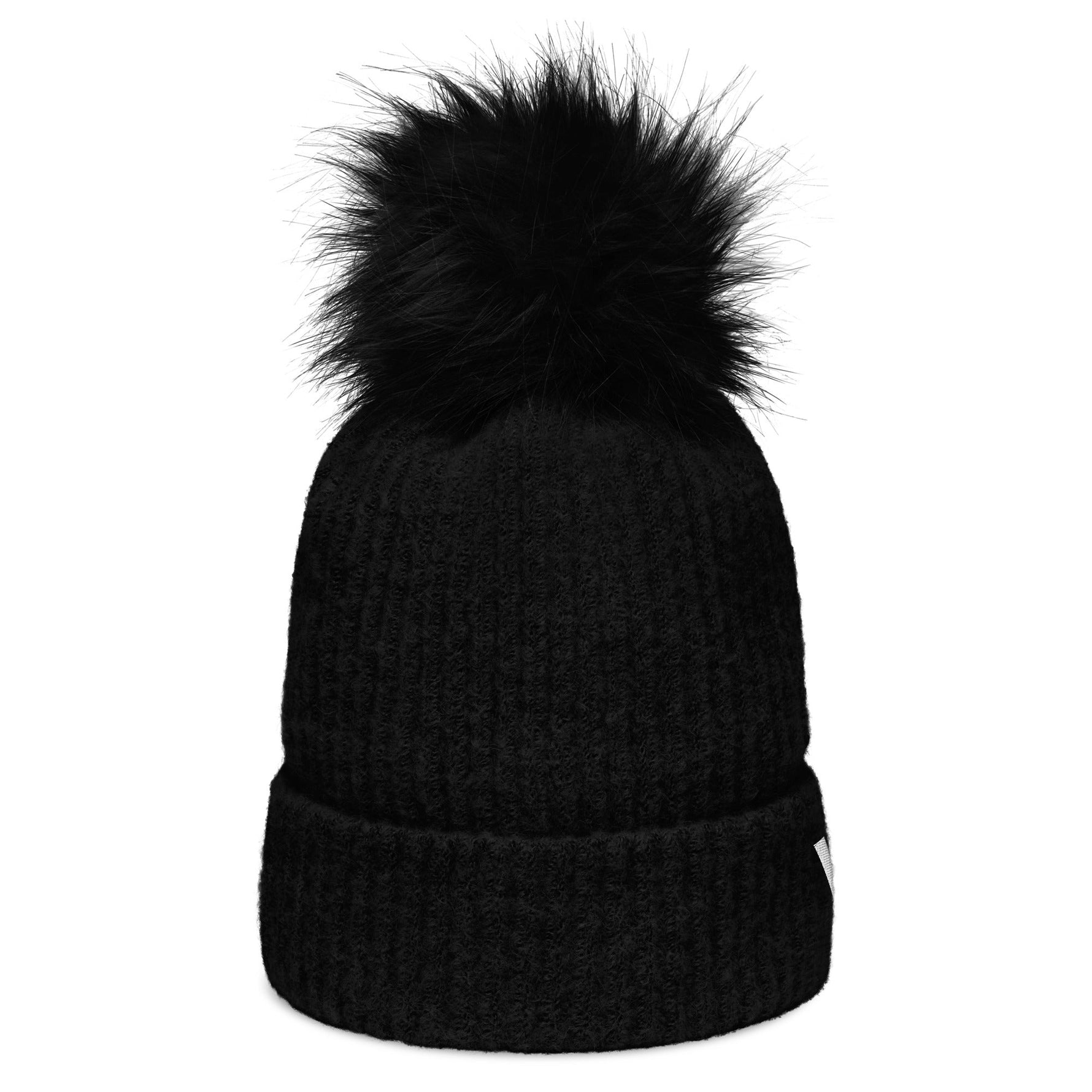 V - Logo (White) Columbia pom - pom beanie - Vital Health Global LLC