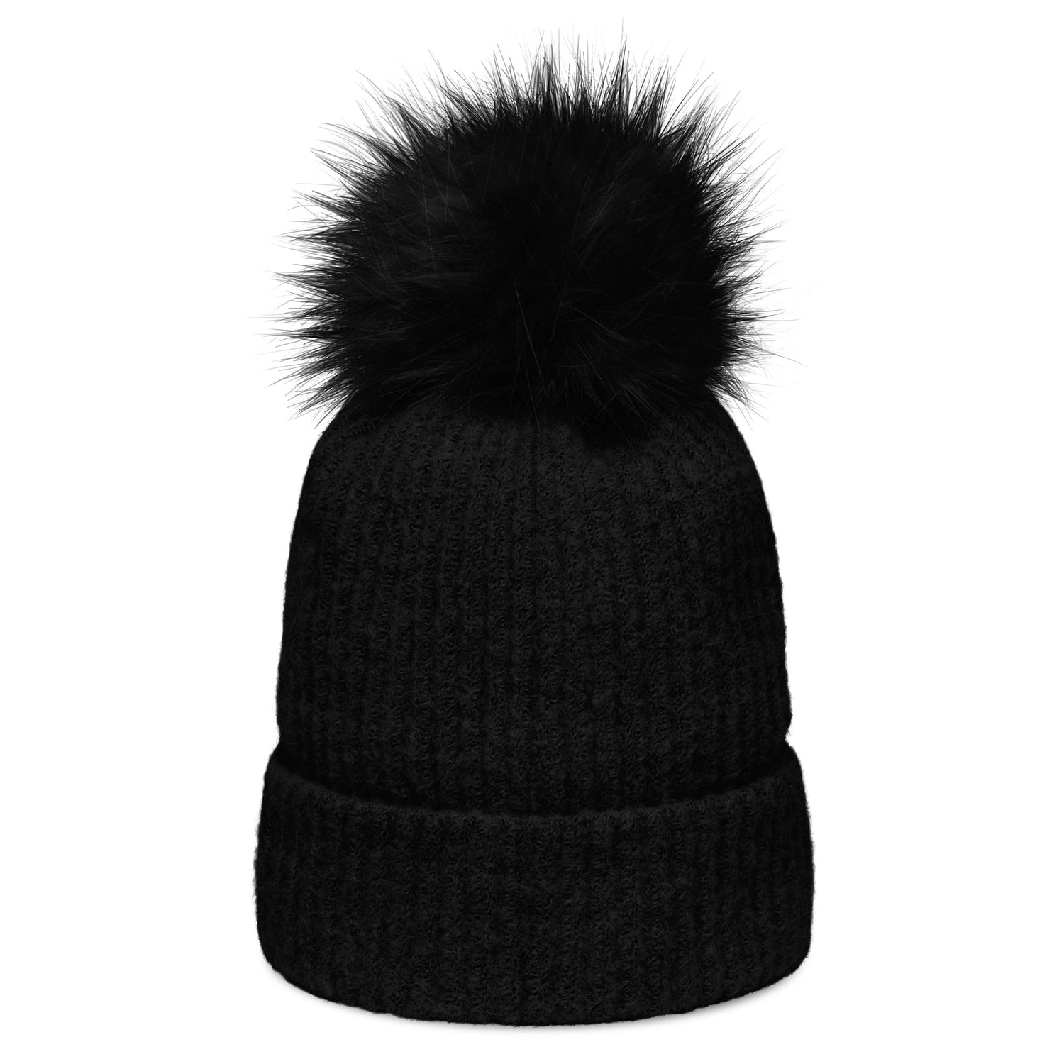 V - Logo (White) Columbia pom - pom beanie - Vital Health Global LLC