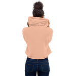 V - Logo Women's Crop Hoodie - Vital Health Global LLC