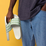 V - Pattern Men’s slides - Vital Health Global LLC