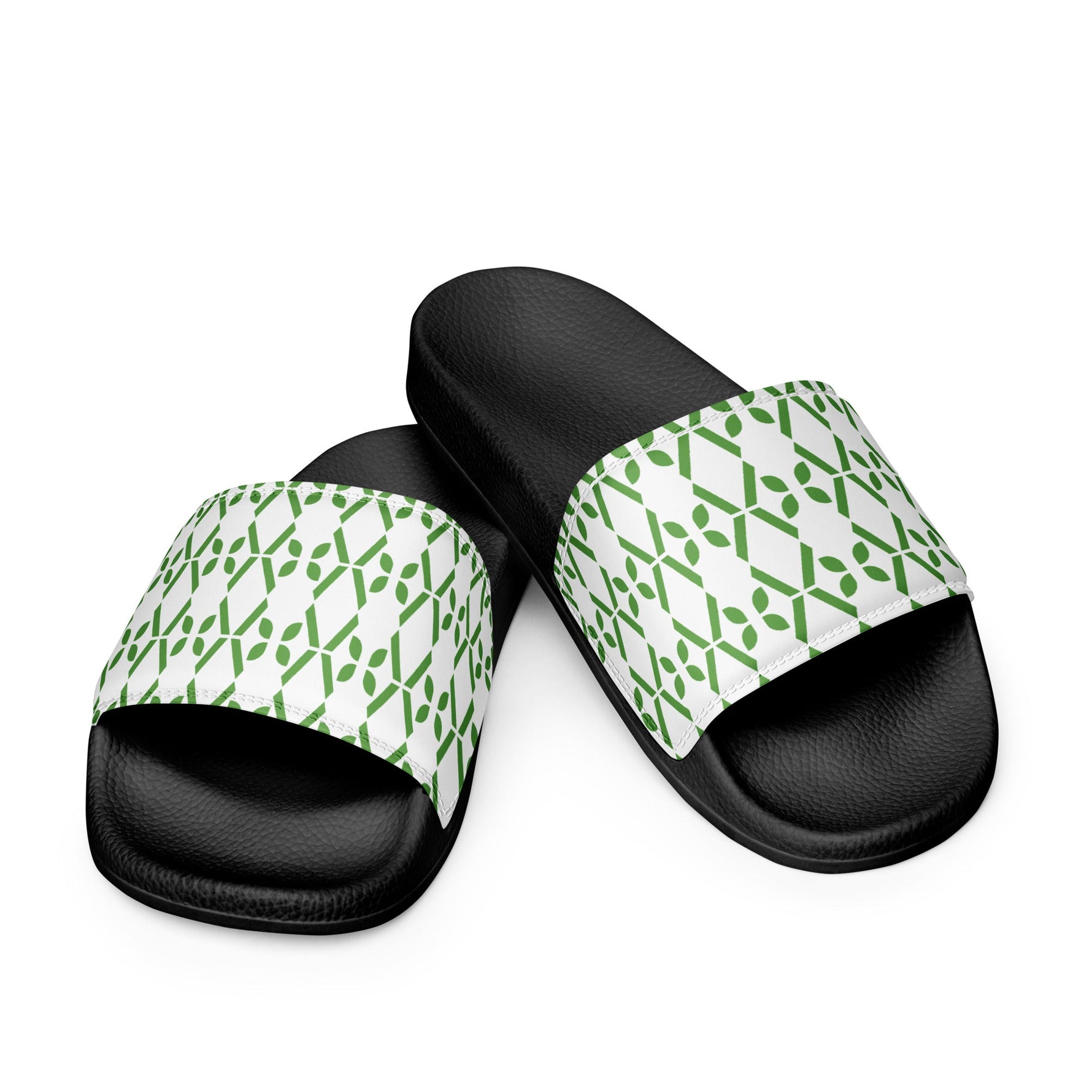 V - Pattern Women's slides - Vital Health Global LLC