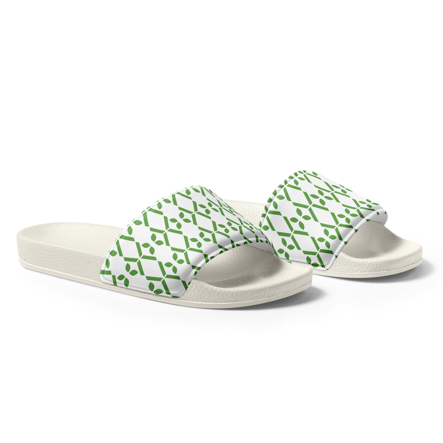 V - Pattern Women's slides - Vital Health Global LLC