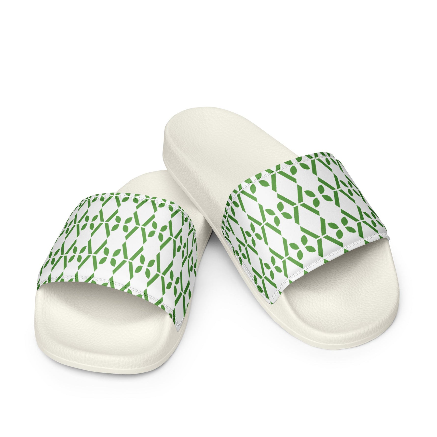 V - Pattern Women's slides - Vital Health Global LLC