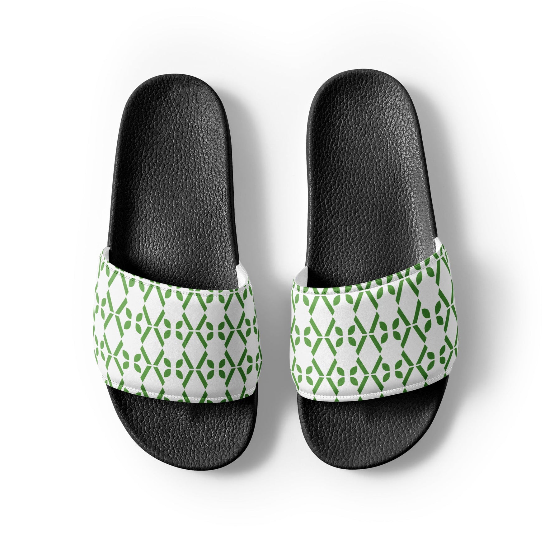 V - Pattern Women's slides - Vital Health Global LLC