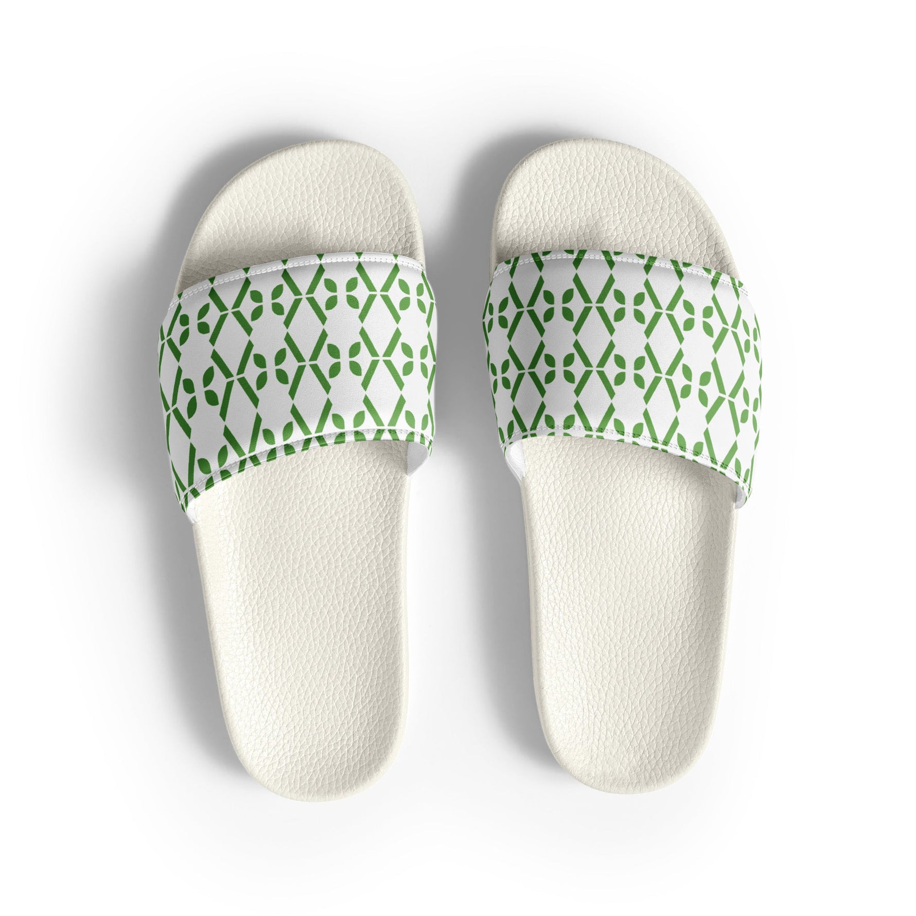 V - Pattern Women's slides - Vital Health Global LLC