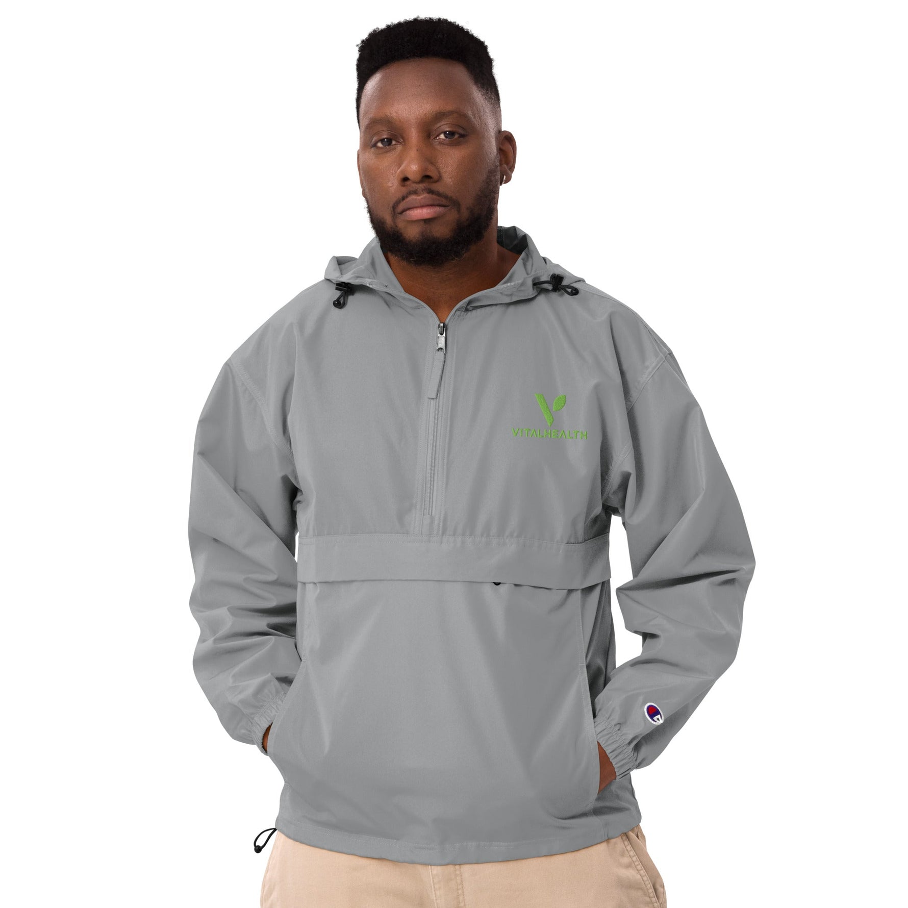 Vital Health Embroidered Champion Packable Jacket - Vital Health Global LLC