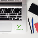 Vital Health Logo Bubble - free stickers - Vital Health Global LLC