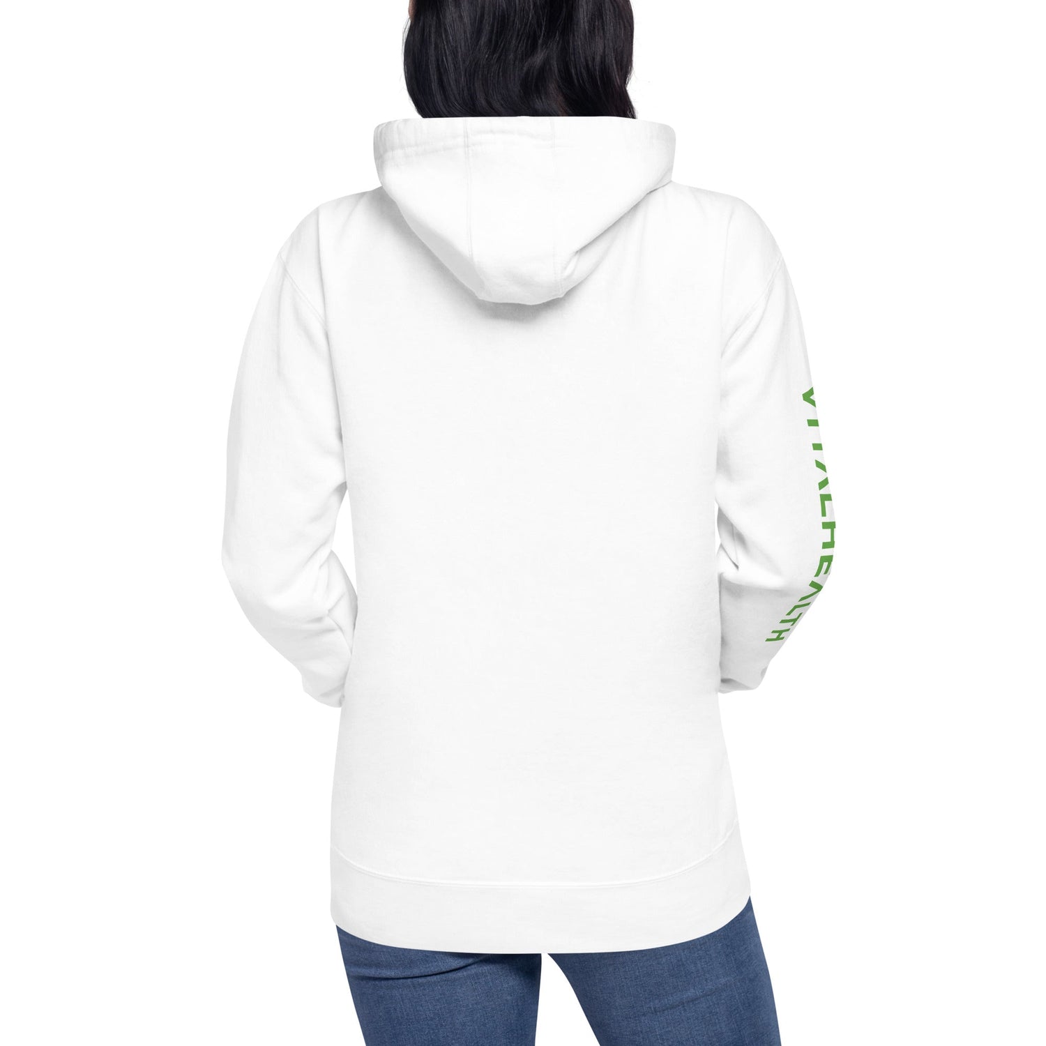 Vital Health Logo (Sleeve) Unisex Hoodie - Vital Health Global LLC