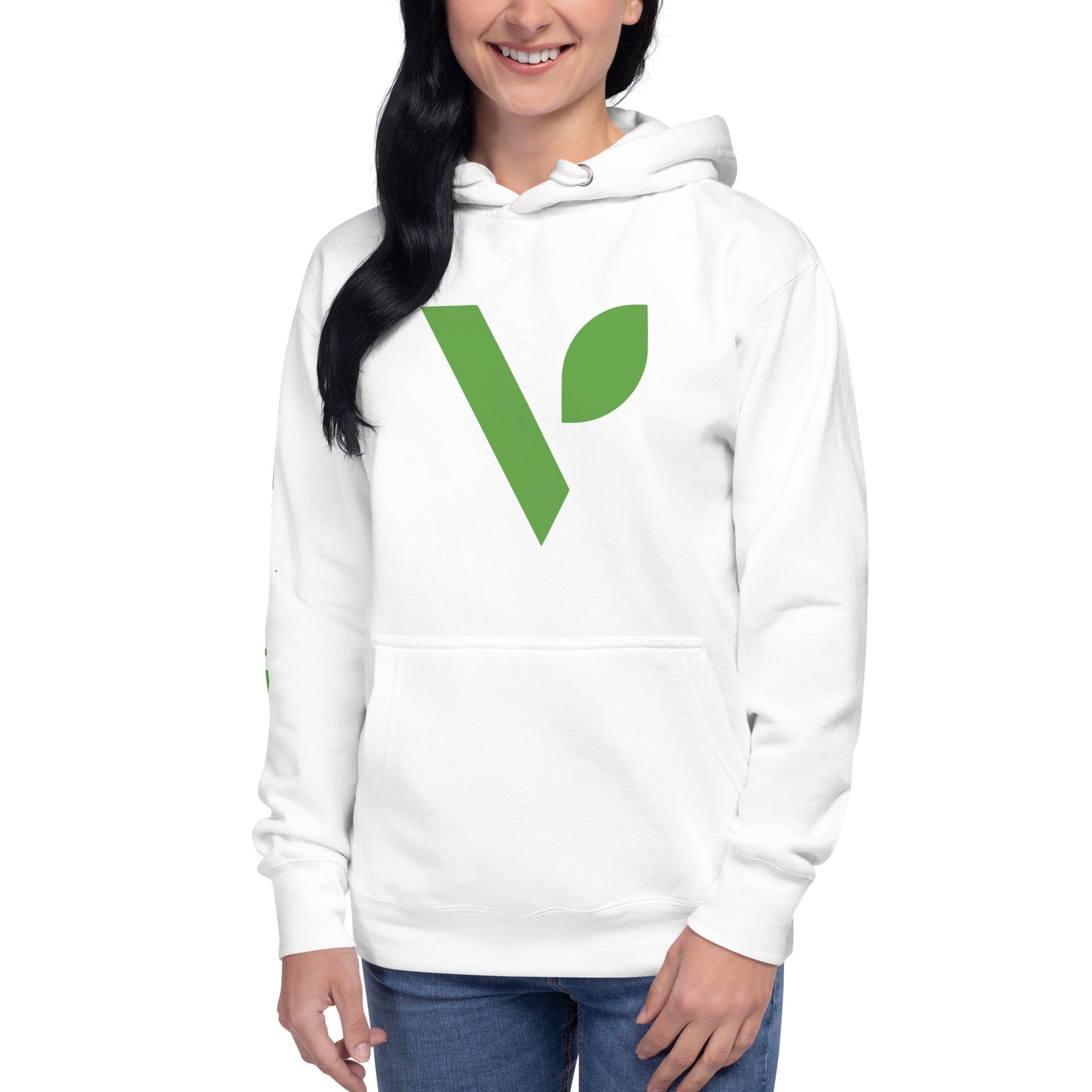 Vital Health Logo (Sleeve) Unisex Hoodie - Vital Health Global LLC